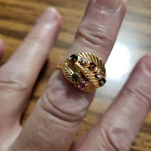 Vintage 1976 Sarah Coventry Mothers Ring Gold-Tone